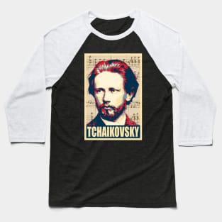 Tchaikovsky Music Composer Baseball T-Shirt